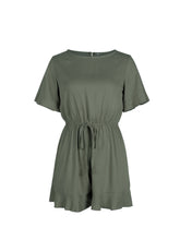 Load image into Gallery viewer, Pure Color Loose Cotton Loose Rompers
