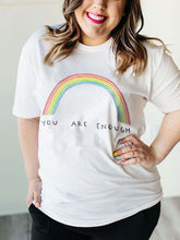 Load image into Gallery viewer, Camiseta You Are Enough （Rainbow）
