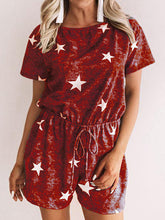 Load image into Gallery viewer, Macacão de arco com estampa estrela
