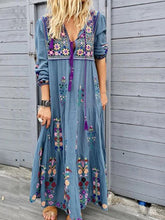 Load image into Gallery viewer, Vestido feminino boêmio com cordão
