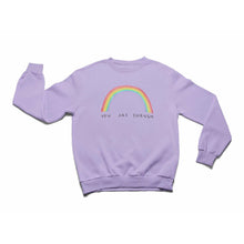 Load image into Gallery viewer, You Are Enough &amp; Rainbow Sudadera

