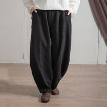 Load image into Gallery viewer, Pantalón casual de algodón de lino ramio
