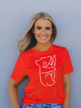 Load image into Gallery viewer, Women's short-sleeved top with Koala print
