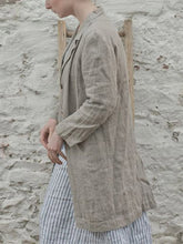 Load image into Gallery viewer, Women's linen work jacket
