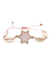Load image into Gallery viewer, Pulseira em forma de estrela tecida à mão
