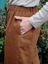 Load image into Gallery viewer, Women's High Waist Cotton Linen Casual Pants
