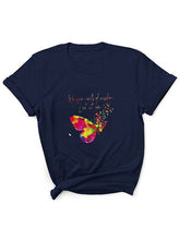 Load image into Gallery viewer, Wild butterfly print T-shirt
