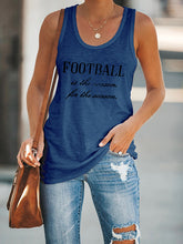Load image into Gallery viewer, Futebol feminino é a temporada da temporada de tanques pintados
