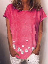 Load image into Gallery viewer, Casual short sleeve t-shirt for women
