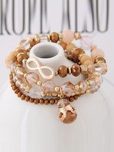 Load image into Gallery viewer, Ladies Crystal Figure Eight Crown Water Drop Mix and Match Special Fashion Bracelet
