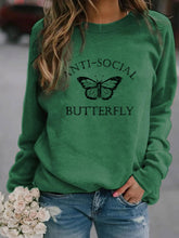 Load image into Gallery viewer, Jersey de manga larga Anti Social Butterfly
