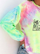 Load image into Gallery viewer, O Faith Can Move Mountians moletom tie dye
