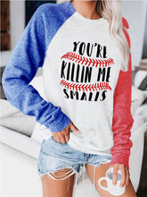 Load image into Gallery viewer, Moletom de beisebol feminino Killing Me Smalls
