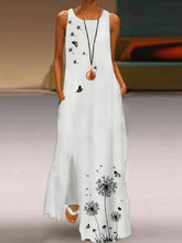 Load image into Gallery viewer, Vestido feminino com estampa margarida
