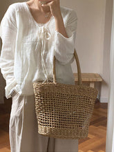 Load image into Gallery viewer, Bolso vintage tejido a mano para mujer
