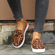 Load image into Gallery viewer, Comfortable leopard casual shoes for women
