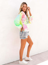 Load image into Gallery viewer, Way Maker Lyrics Faith's Long Sleeve Tie-Dye T-Shirt
