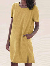 Load image into Gallery viewer, Vestido con cómodos bolsillos laterales
