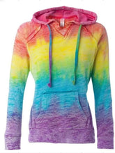 Load image into Gallery viewer, Women's tie-dye hoodie
