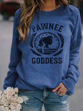 Load image into Gallery viewer, Parques Sudadera Pawnee Goddess e Rec Fan
