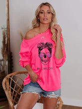 Load image into Gallery viewer, Moletom Momlife com ombro e óculos para mulheres
