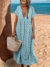 Load image into Gallery viewer, Vestido feminino com estampa floral tamanho plus
