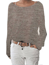 Load image into Gallery viewer, Women's Casual Round Neck Long Sleeve T-Shirt
