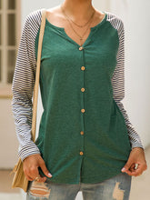 Load image into Gallery viewer, Women's Striped Single Breasted Cardigan
