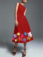 Load image into Gallery viewer, Vestido feminino com estampa floral
