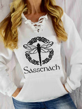 Load image into Gallery viewer, Women's Sassenach Printed Hoodie
