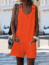 Load image into Gallery viewer, Combined short jumpsuit
