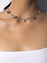 Load image into Gallery viewer, Collar mariposa vintage simple
