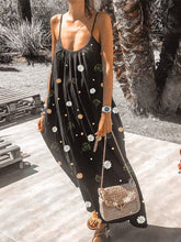 Load image into Gallery viewer, Women's Daisy Print Strapless Dress

