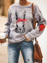 Load image into Gallery viewer, Bunny Bandana Sweatshirt
