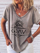 Load image into Gallery viewer, Faith Short Sleeve V-Neck T-Shirt
