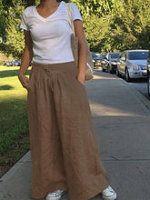 Load image into Gallery viewer, Women's Comfortable Linen Loose Wide Leg Pants
