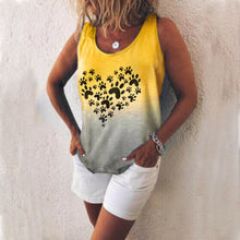 Load image into Gallery viewer, Love Casual Dog Paw Print Cardigan

