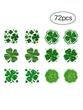 Load image into Gallery viewer, Adesivo de rosto do trevo do Dia de São Patrício no Dia da Irlanda

