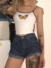 Load image into Gallery viewer, Camisola estampada borboleta
