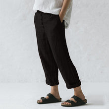 Load image into Gallery viewer, Casual linen pants for women
