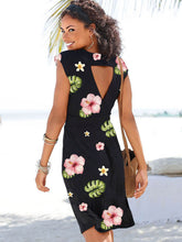 Load image into Gallery viewer, Woman's Flower Printed Dress
