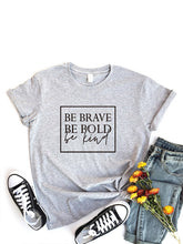 Load image into Gallery viewer, Camiseta plus size com slogan casual
