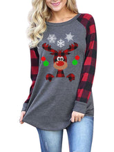 Load image into Gallery viewer, Moletom casual de Natal para mulheres
