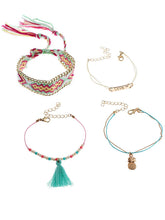 Load image into Gallery viewer, Pulsera bohemia impermeable hecha a mano
