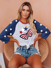 Load image into Gallery viewer, Independence Day Star &amp; Butterfly T-Shirt

