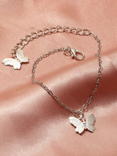 Load image into Gallery viewer, 2 pieces of butterfly bracelet
