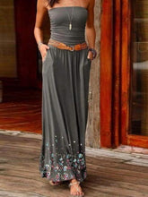 Load image into Gallery viewer, Vestido de tubo con estampado de moda para mujer
