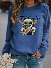 Load image into Gallery viewer, Tito Yoda estampa moletom para mulheres

