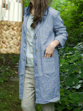 Load image into Gallery viewer, Women's linen work jacket
