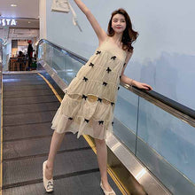 Load image into Gallery viewer, Organza dress with French bow

